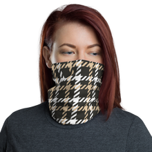 Default Title Houndstooth Large Pattern Face Mask & Neck Gaiter by Design Express