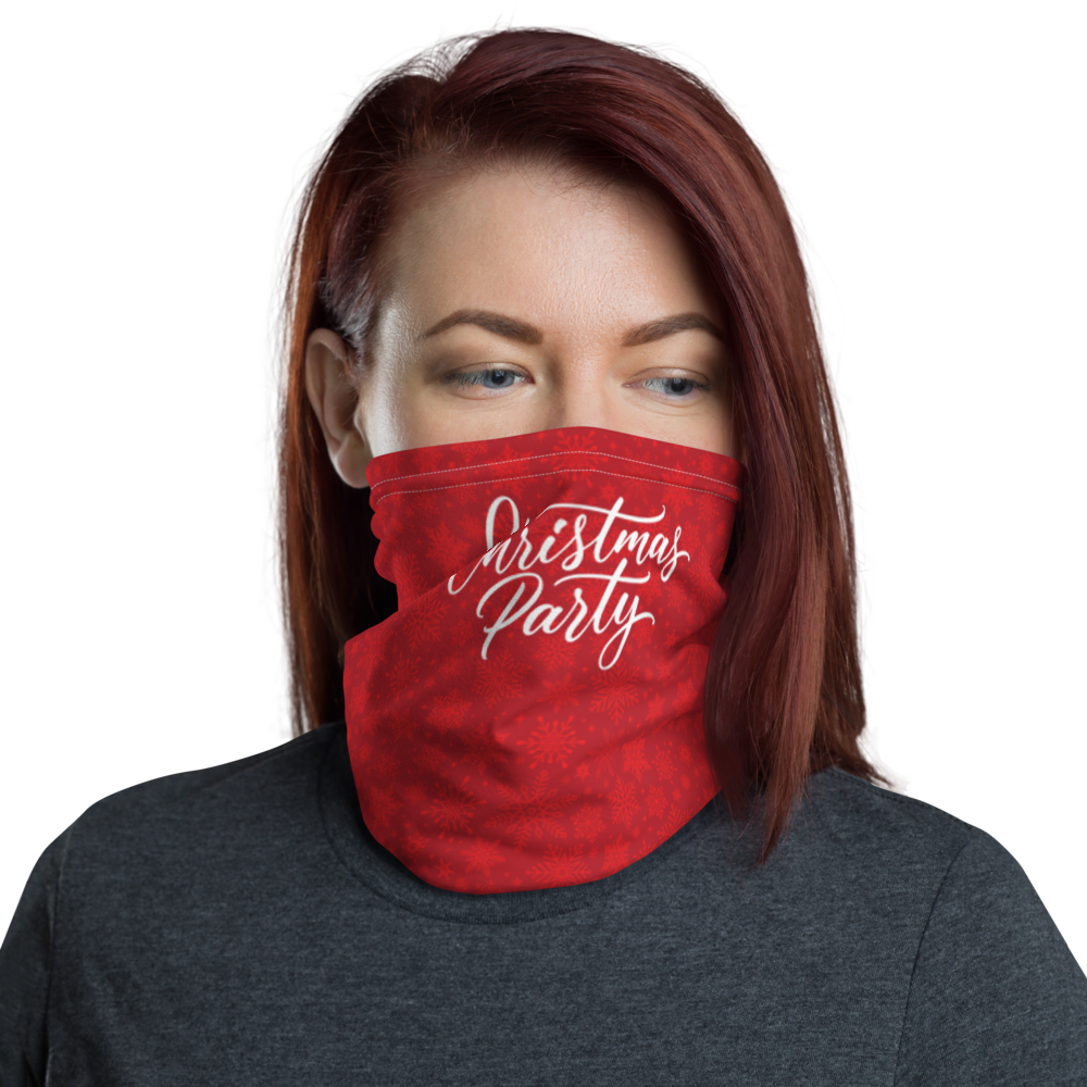 Default Title Christmas Party Face Mask & Neck Gaiter by Design Express