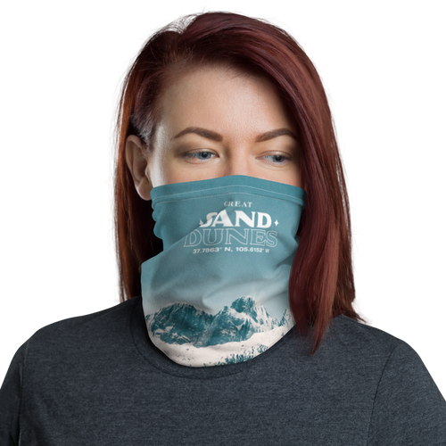 Default Title Great Sand Dunes Face Mask & Neck Gaiter by Design Express