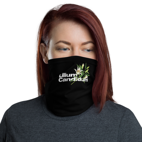 Default Title Lilium Candidum Face Mask & Neck Gaiter by Design Express