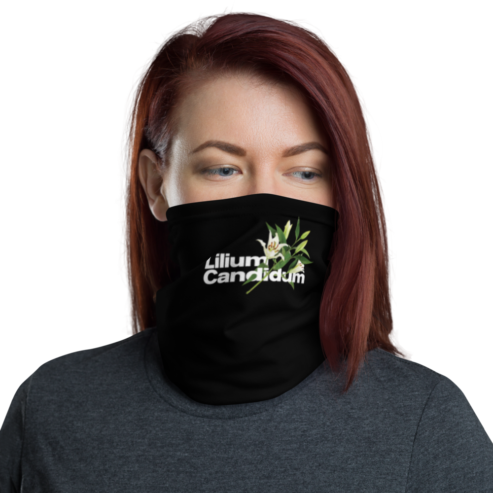 Default Title Lilium Candidum Face Mask & Neck Gaiter by Design Express