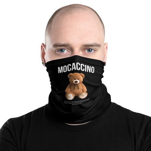 Default Title Mocaccino Parody Face Mask & Neck Gaiter by Design Express