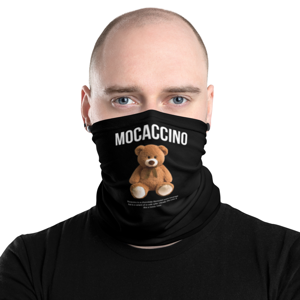 Default Title Mocaccino Parody Face Mask & Neck Gaiter by Design Express