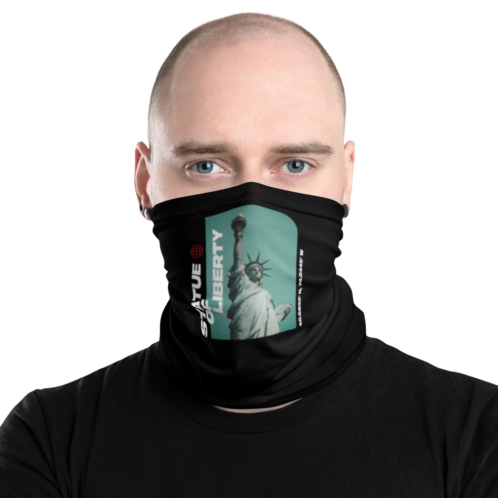 Default Title Statue of Liberty Face Mask & Neck Gaiter by Design Express