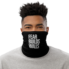 Default Title Fear Builds Walls (motivation) Face Mask & Neck Gaiter by Design Express