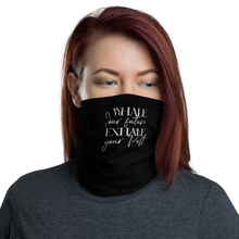 Default Title Inhale your future, exhale your past (motivation) Face Mask & Neck Gaiter by Design Express