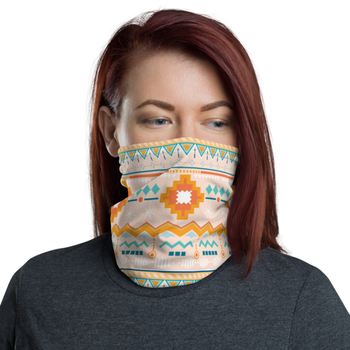 Default Title Traditional Pattern 02 Face Mask & Neck Gaiter by Design Express