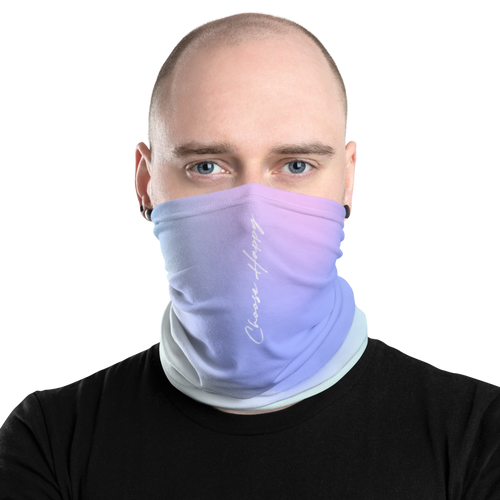 Default Title Choose Happy Face Mask & Neck Gaiter by Design Express