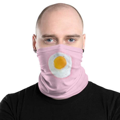 Default Title Pink Eggs Mask & Neck Gaiter by Design Express