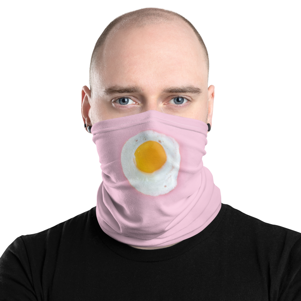 Default Title Pink Eggs Mask & Neck Gaiter by Design Express