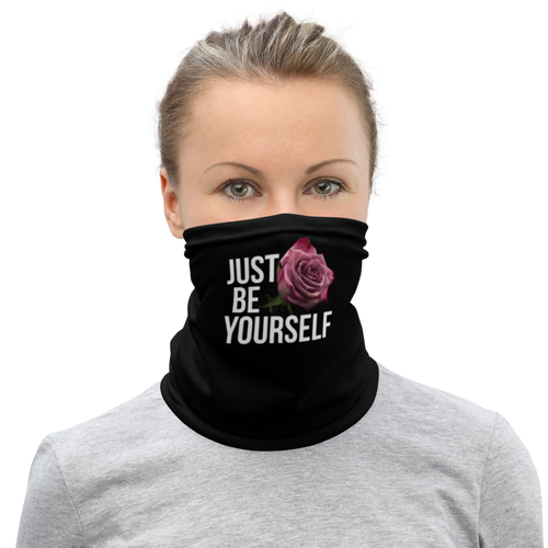 Default Title Just Be Yourself Face Mask & Neck Gaiter by Design Express