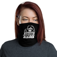 Default Title Color Me Happy Face Mask & Neck Gaiter by Design Express