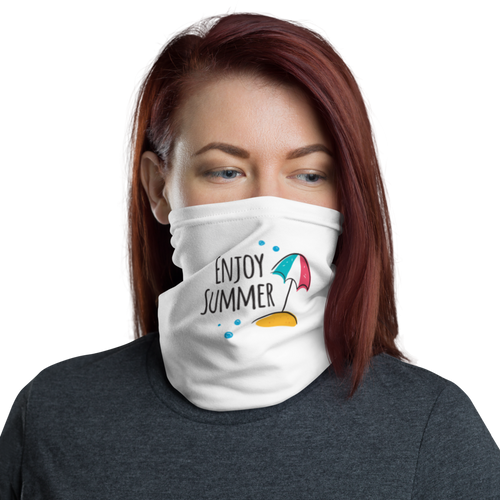 Default Title Enjoy Summer Face Mask & Neck Gaiter by Design Express