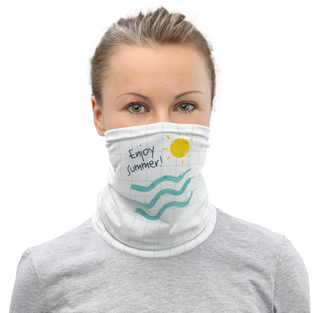 Default Title Enjoy Sun Summer Face Mask & Neck Gaiter by Design Express