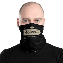 Default Title the Adventure Begin Face Mask & Neck Gaiter by Design Express