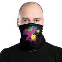 Default Title Abstract Series 01 Face Mask & Neck Gaiter Black by Design Express