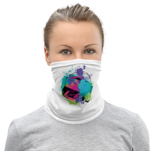 Default Title Abstract Series 03 Face Mask & Neck Gaiter by Design Express