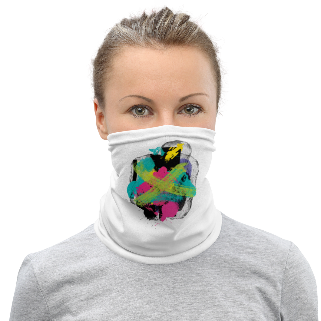 Default Title Abstract Series 04 Face Mask & Neck Gaiter by Design Express