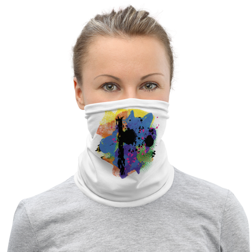 Default Title Abstract Series 06 Face Mask & Neck Gaiter by Design Express