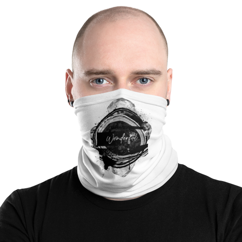 Default Title Wonderful Illustration Series Face Mask & Neck Gaiter by Design Express