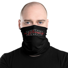 Default Title Believe in yourself Typography Face Mask & Neck Gaiter by Design Express