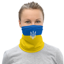 Ukraine Trident Pattern Mask & Neck Gaiter