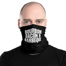 Bourbon Bacon & Barbeque (Funny) Face Mask & Neck Gaiter