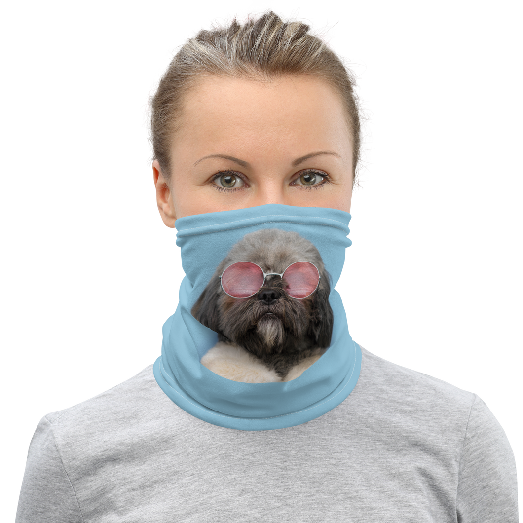 Cute Dog Mask & Neck Gaiter