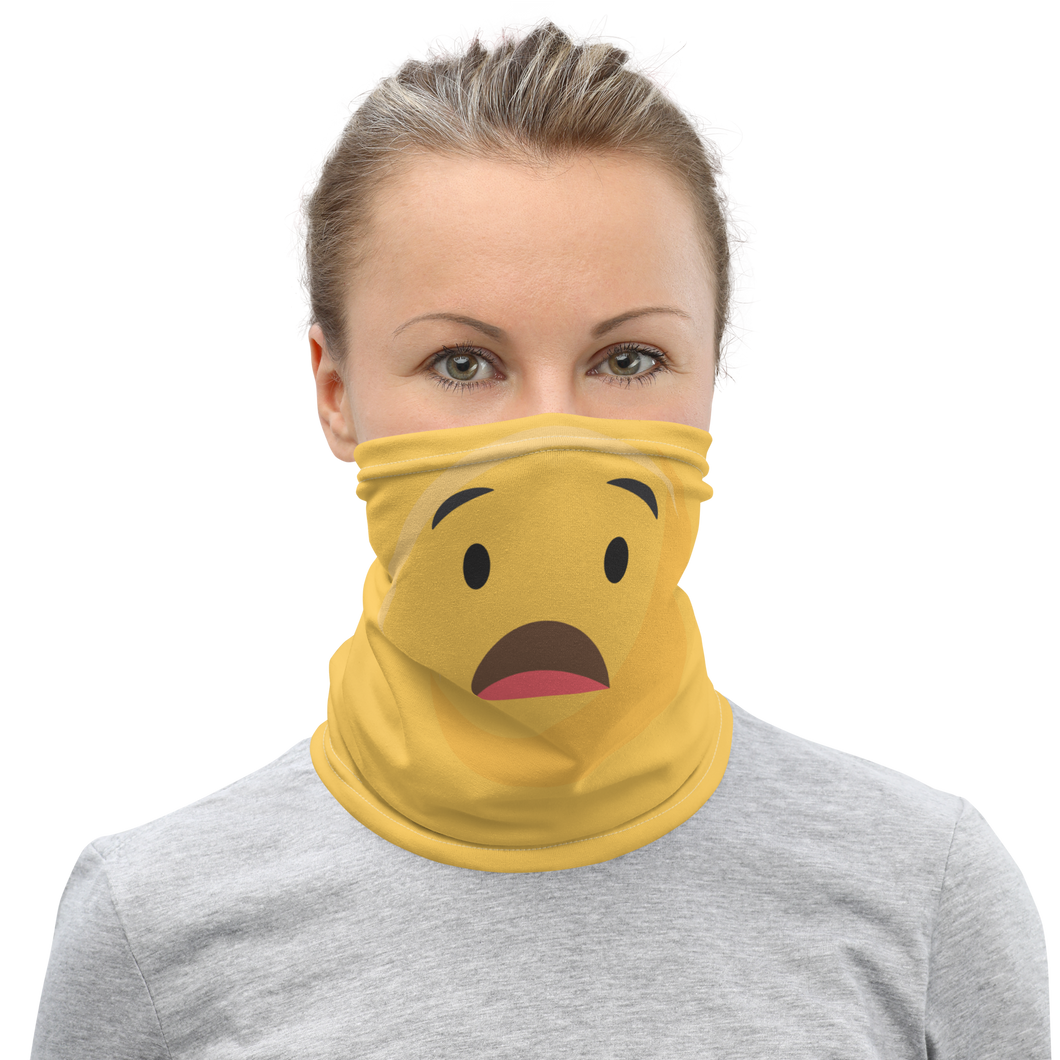 Curious Emoji Mask & Neck Gaiter