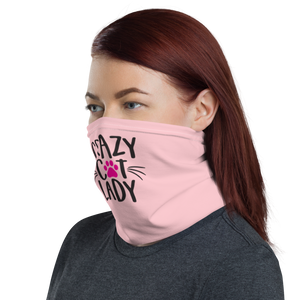 Crazy Cat Lady (Cat Lover) Funny Face Mask & Neck Gaiter by Design Express