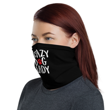 Crazy Dog Lady (Dog lover) Funny Face Mask & Neck Gaiter by Design Express