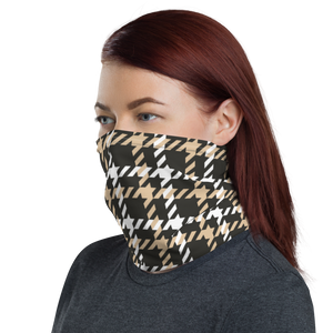 Houndstooth Large Pattern Face Mask & Neck Gaiter by Design Express