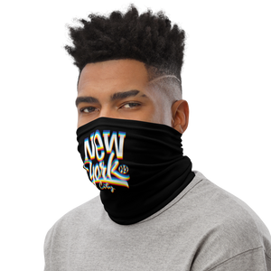 New York City Glitch Face Mask & Neck Gaiter by Design Express