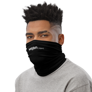 Vegan Dictionary Face Mask & Neck Gaiter by Design Express