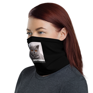 British Shorthair (Cat Lover) Face Mask & Neck Gaiter by Design Express