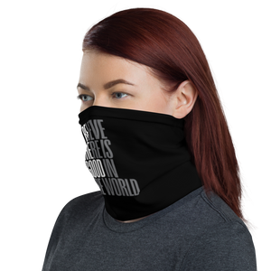 Believe There is Good in the World (motivation) Face Mask & Neck Gaiter by Design Express