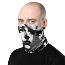 Face Art Black and White Face Mask & Neck Gaiter by Design Express