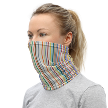 Colorfull Stripes Face Mask & Neck Gaiter by Design Express