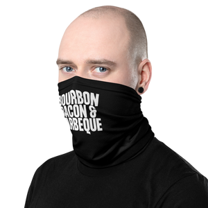 Bourbon Bacon & Barbeque (Funny) Face Mask & Neck Gaiter