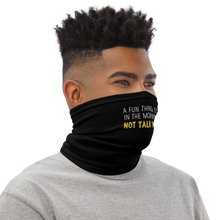 Not Talk To Me (Funny) Face Mask & Neck Gaiter by Design Express