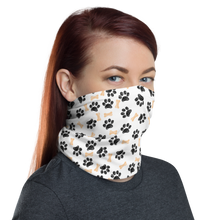 Dog Paws and Bones Pattern Face Mask & Neck Gaiter by Design Express