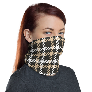 Houndstooth Large Pattern Face Mask & Neck Gaiter by Design Express