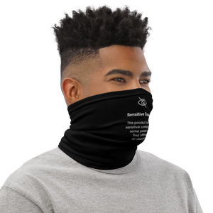 Sensitive Content (Funny) Face Mask & Neck Gaiter by Design Express