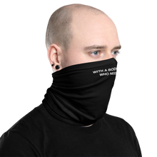 With a body like this, who need hair (Funny) Face Mask & Neck Gaiter by Design Express