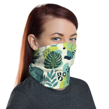 Fresh Tropical Leaf Pattern Face Mask & Neck Gaiter by Design Express