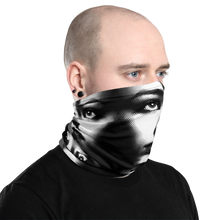 Face Art Black and White Face Mask & Neck Gaiter by Design Express