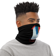 Rainbow Face Mask & Neck Gaiter Black by Design Express