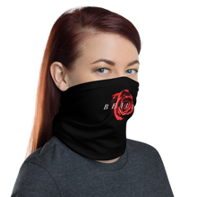 Beauty Red Rose Face Mask & Neck Gaiter by Design Express