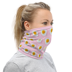 Pink Eggs Pattern Mask & Neck Gaiter by Design Express