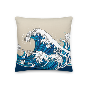 Tsunami Square Premium Pillow by Design Express